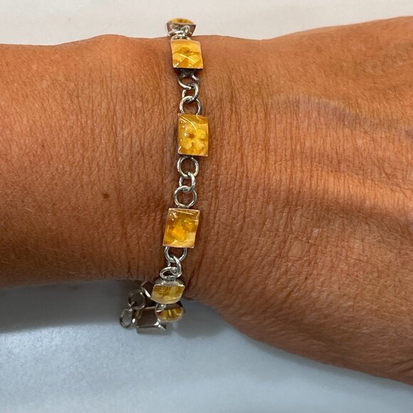 MSW Jewelry - Vintage Sterling Silver Mexico Bracelet Designed by Mark Wasserman Samara